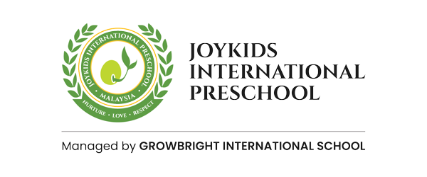 JoyKids International Preschool dark horizontal logo