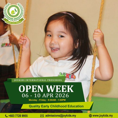 JoyKids Open Week - April 2026